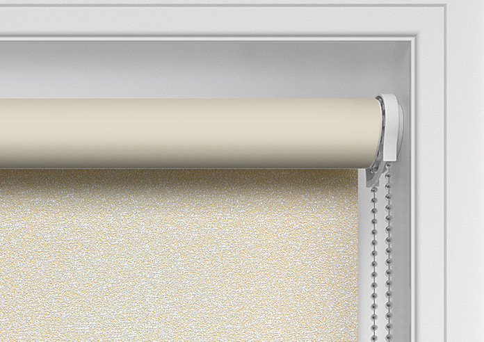 Shimmer (Blackout), Quartz Cream - Twist&Fit Roller Blind - Image 11